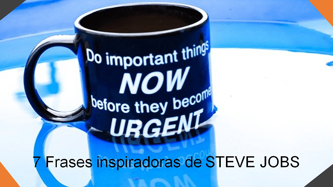 7 frases inspiradoras de Steve Jobs