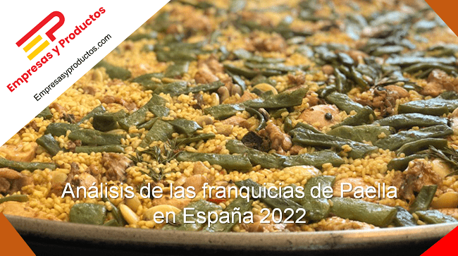 Análisis de las franquicias de Paella en España 2022