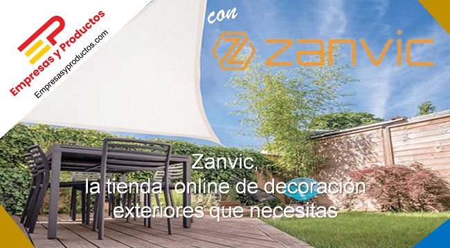 Zanvic, la tienda online de decoración de exteriores que necesitas