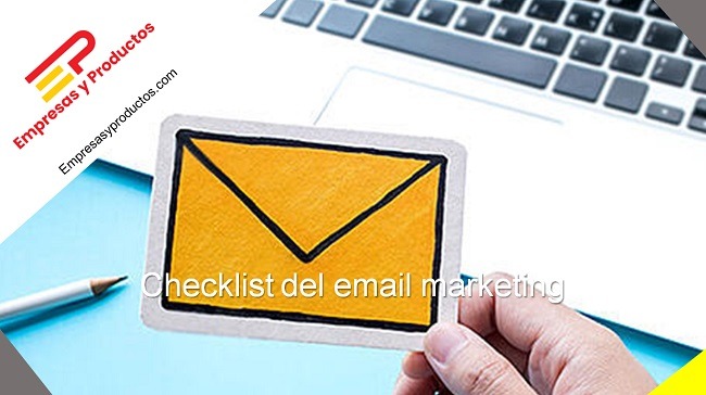 Checklist del email marketing