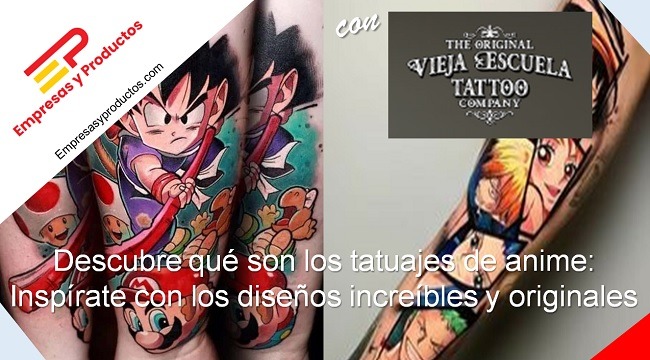 Descubre qué son los tatuajes de anime: Inspírate con los diseños increíbles y originales