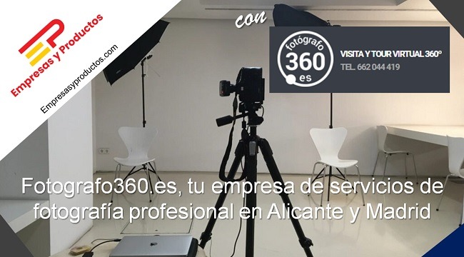 Fotografo360.es tu empresa de servicios de fotografía profesional en Alicante y Madrid
