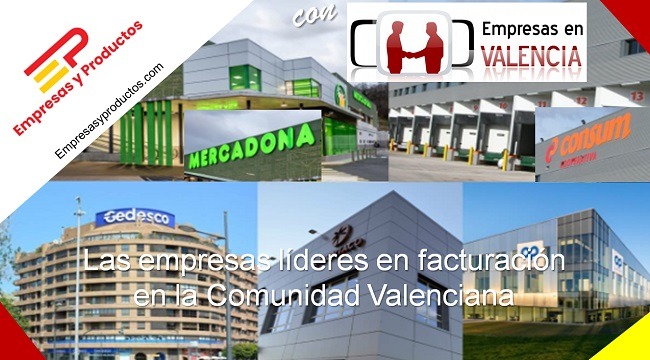 las empresas lídere en facturación en la Comunidad Valenciana
