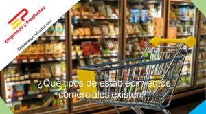qué tipos de establecimientos comerciales existen
