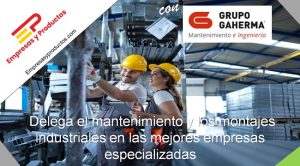 mantenimiento montajes industriales
