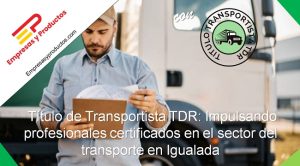 título de transportista Igualada