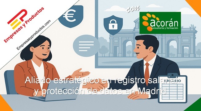 Aliado estratégico en registro salarial y protección de datos en Madrid