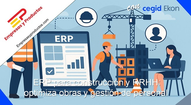 ERP para construcción y RRHH: optimiza obras y gestión de personal