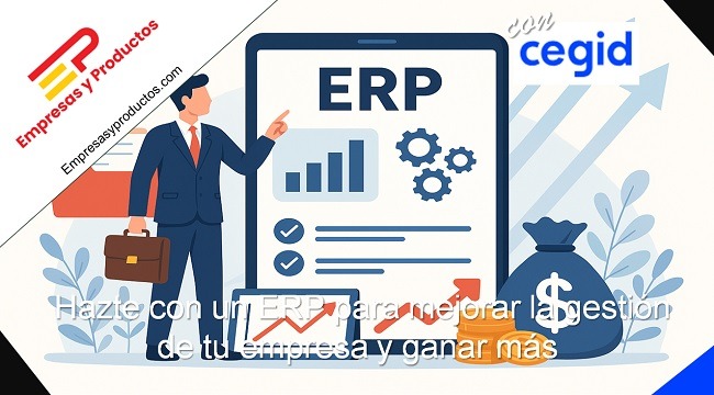 Hazte con un ERP para mejorar la gestión de tu empresa y ganar más