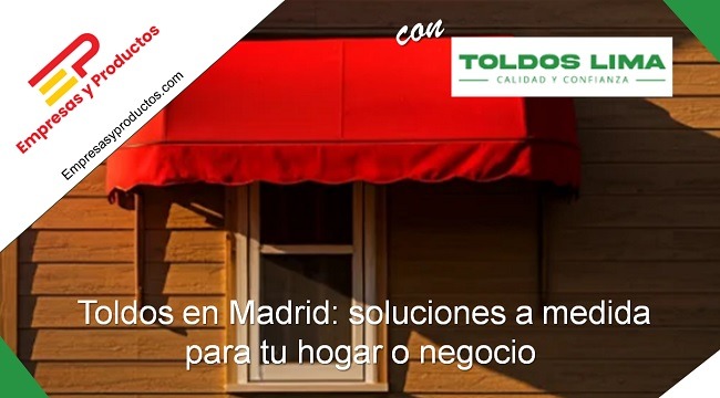 toldos en Madrid