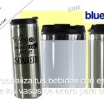 Personaliza tus bebidas con estilo conoce los vasos de acero para sublimar