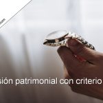 Inversión patrimonial con criterio actual